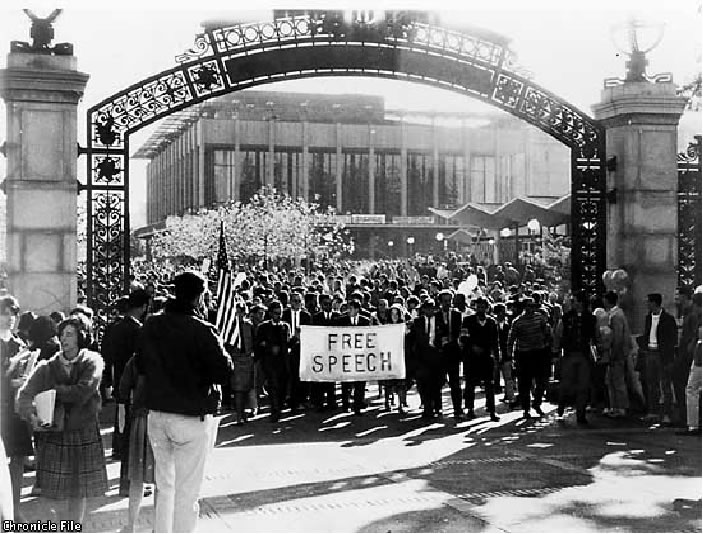 FSM Sather Gate SF Chronicle